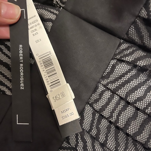 Robert Rodriguez cocktail dress size 0 - Picture 3 of 4